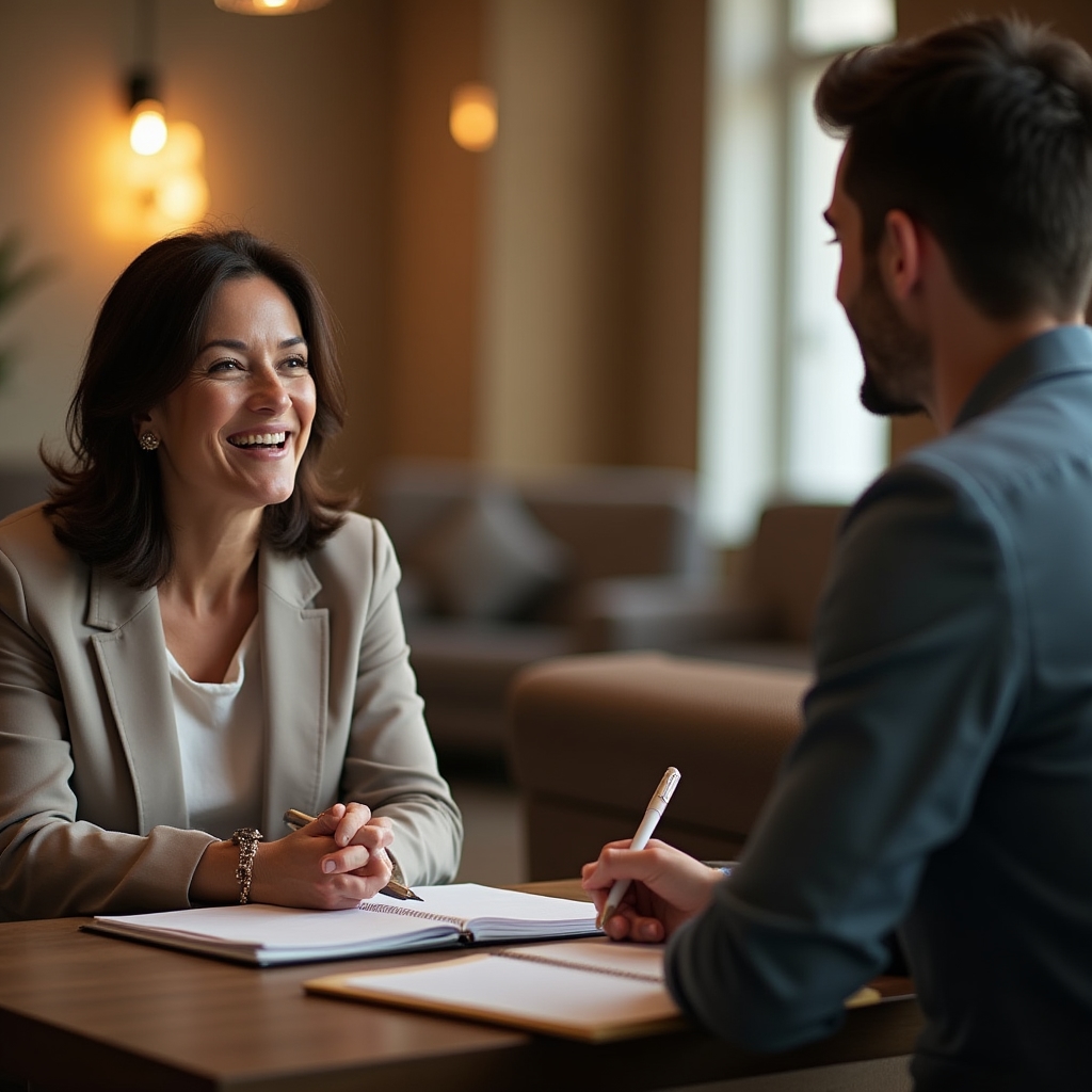 Prima sessione di incontro tra coach e professionista freelance