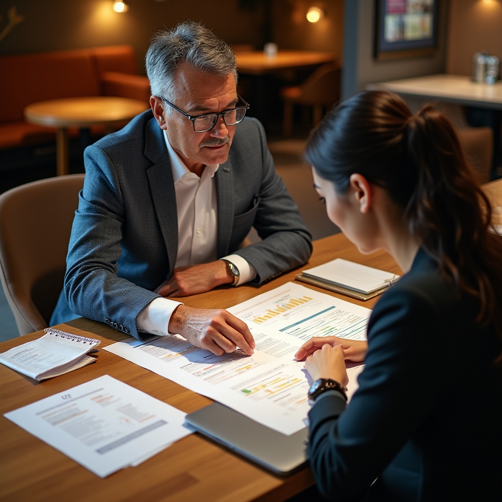 Team Fovranelis che lavora su una strategia per professionisti indipendenti
